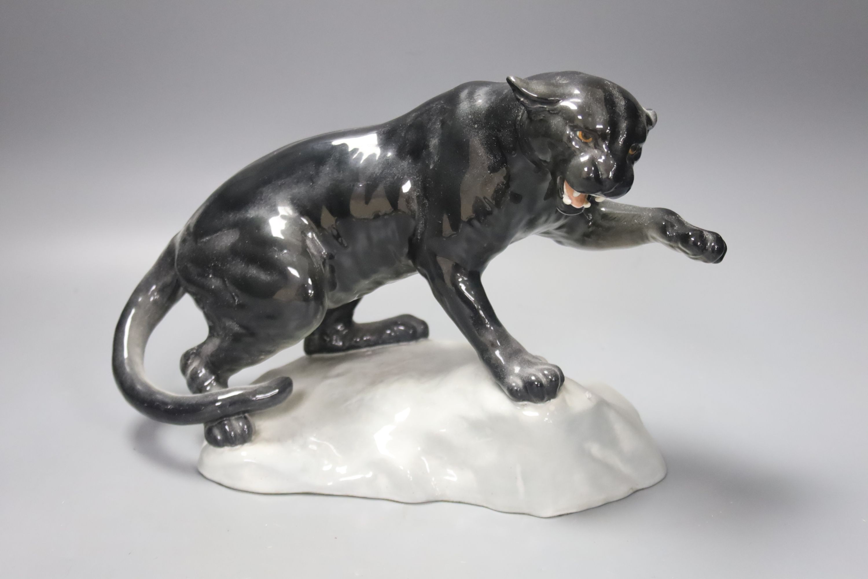 A Beswick figure of a puma